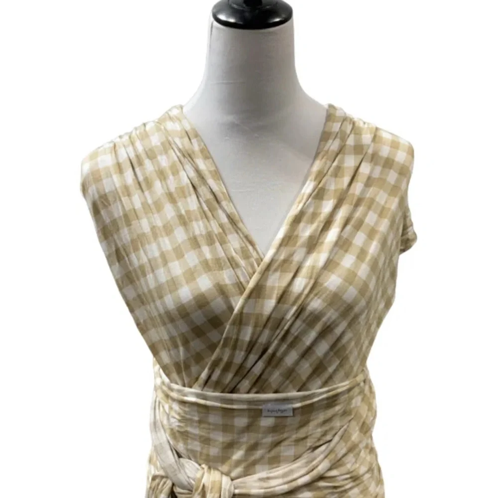 Solly baby- Almondine gingham tan - Picture 3 of 6